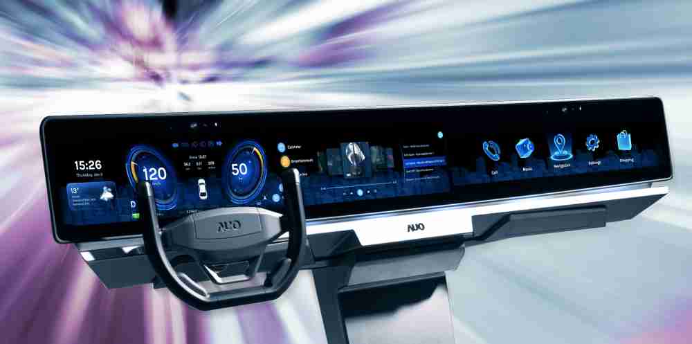 EBpay开拓前瞻显示技术创新应用，，，结合优异整合设计能力，，，，开发智能车载FIDM Plus一体化显示方案，，，让驾驶操作与车内娱乐体验再进化