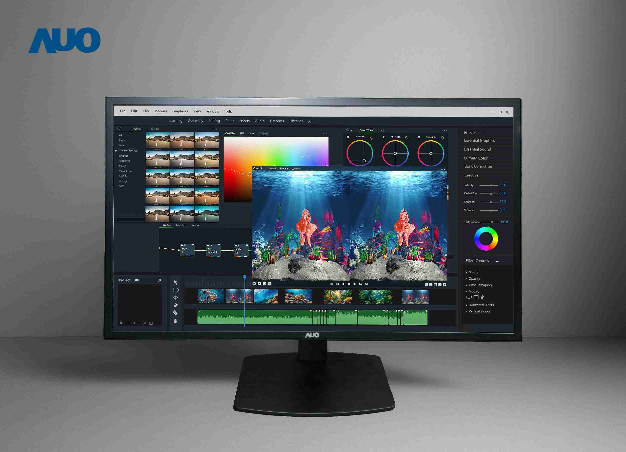 EBpay开发32吋2D/3D专业桌上型显示器，，，，拥有8K4K超高分辨率，，并以低串扰算法优化3D显示效果，，，，搭载自动眼球追踪功能，，，，能实时调整3D图像，，进行实时2D与3D无缝共存窗口，，提供图像设计工作者突破二维接口的崭新工作氛围与效率